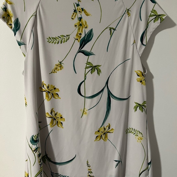 Ann Taylor cap sleeve shirt. Size medium, cream color. - Picture 2 of 4